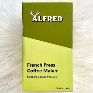 Alfred French Press Coffee Maker NIB